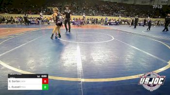 73 lbs Semifinal - Brody Sarten, Cashion Youth Wrestling vs Lathan Russell, Tecumseh Youth Wrestling
