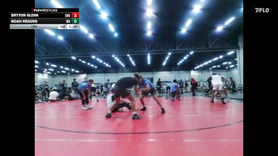 126 lbs Round 1 (4 Team) - Bryton Glenn, Slate Wrestling Academy vs Noah Krauss, Missouri Outlaws