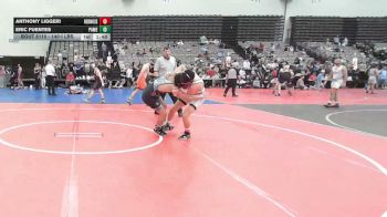 140-I lbs Quarterfinal - Anthony Liggeri, RedNose Wrestling School vs Eric Fuentes, Patchogue-Medford