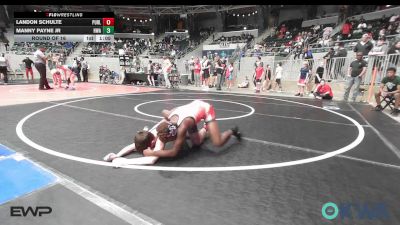 96 lbs Round Of 16 - Landon Schulte, Purler Wrestling vs Manny Payne Jr, HURRICANE WRESTLING ACADEMY