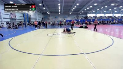 170 lbs 3rd Place - Carter Durst, PA vs Gunner Taylor, OH