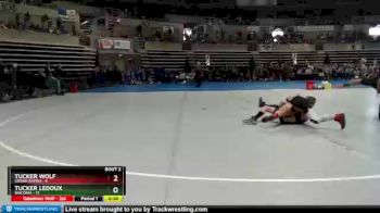 65 lbs Semis (4 Team) - Tucker Wolf, Grand Rapids vs Tucker Ledoux, Waconia