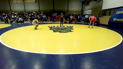 160 lbs Round Of 32 - Leo Contino, Buchanan vs Nick Hernandez, Highland-Bakersfield