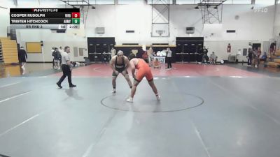 285Red lbs Rr Rnd 3 - Cooper Rudolph, Virginia vs Tristen Hitchcock, Army West Point