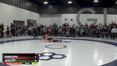 75 lbs Round 3 - Jakeb Wikel, Westshore vs Zander Smith, Indiana Outlaws