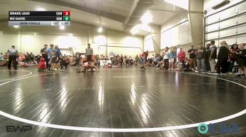 73 lbs Semifinal - Drake Lear, Fort Gibson Youth Wrestling vs Bo Davis, Honey Badgers Wrestling Club