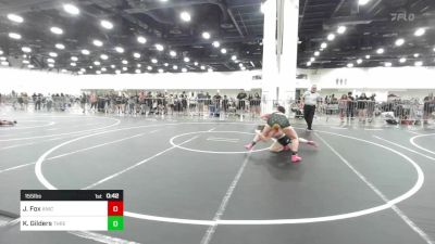 155 lbs Consi Of 8 #2 - Jaycee Fox, Aniciete TC vs Keira Gilders, Threshold