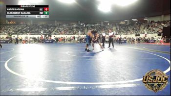 285 lbs Round Of 16 - Kaden Laguna, OKC Saints Wrestling vs Alexander Sarabia, Warhammer Wrestling Club