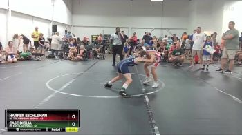 92 lbs Round 5 (6 Team) - Harper Eschleman, U2 The Uprising Begins vs Case Diglia, PA East Lightning