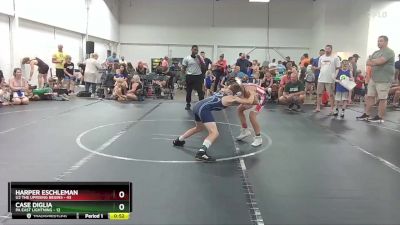 92 lbs Round 5 (6 Team) - Harper Eschleman, U2 The Uprising Begins vs Case Diglia, PA East Lightning