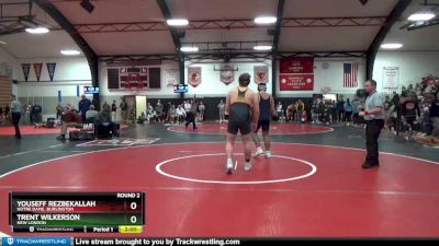 220 lbs Round 2 - Evan Franke, Muscatine vs Noah Cochran, Van Buren County