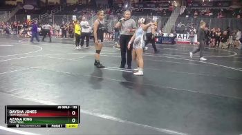 152 lbs Champ. Round 2 - Daysha Jones, Team Nebraska vs Azana King, Team Texas