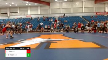 153 lbs Cons. Round 2 - Danny Moon, Warsaw vs Jordan Cook, Wauseon