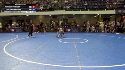 70 lbs Quarters - Kamden Ettinger, Iowa vs Suleiman Boziev, Suplex Wrestling Club