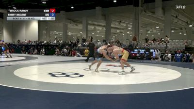 65 kg Champ. Rd Of 32 - Brock Hardy, NEBWTC/ Titan Mercury Wrestling Club vs Jimmy Nugent, Chippewa Wrestling Club
