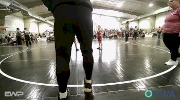 58 lbs Semifinal - Lowen Johnson, Lincoln Christian vs Ryder Kellett, Pocola Youth Wrestling