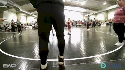 58 lbs Semifinal - Lowen Johnson, Lincoln Christian vs Ryder Kellett, Pocola Youth Wrestling