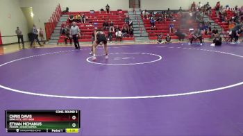 120 lbs Cons. Round 3 - Ethan McManus, Prairie, Cedar Rapids vs Chris Davis, Iowa City, City High