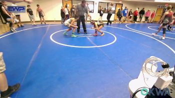 80-91 lbs Rr Rnd 2 - Braelynn Williams, Wagoner Takedown Club vs Stella Bovos, Salina Wrestling Club