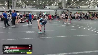 130 lbs Placement (4 Team) - Mason Johnson, Revival vs Paulo Fugazzotto, Dragons United