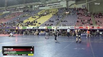 157 lbs Semis & 3rd Wb (16 Team) - Logan Hancey, Embry-Riddle (Ariz.) vs Ben Miller, Doane University