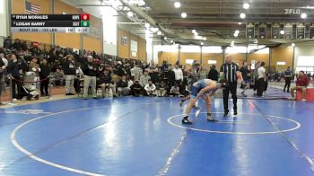 120 lbs Quarterfinal - Ryan Morales, Hope vs Logan Barry, Scituate