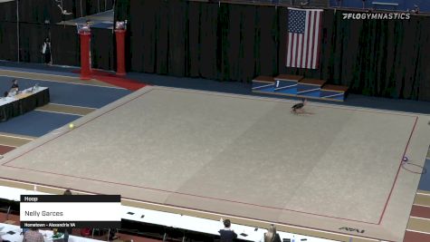 Nelly Garces - Hoop - 2021 Rhythmic Elite Qualifier