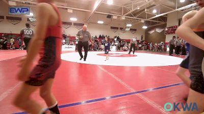 49 lbs Rr Rnd 5 - Bryer Williams, Locust Grove Youth Wrestling vs Kayde Legg, Barnsdall Youth Wrestling