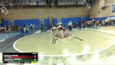 235lbs Cons. Round 6 - Kaitlyn Dover, Yelm (Girls) vs Madisyn Cardens, Skyview (Girls)