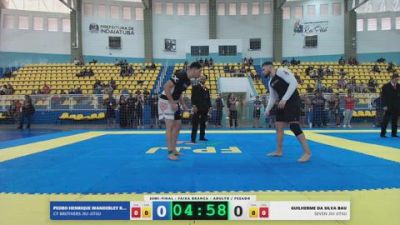 PEDRO HENRIQUE WANDERLEY RIBEIRO vs GUILHERME DA SILVA BAU 2026 FPJJ Campeonato Paulista Sem Kimono