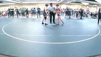 120 lbs Consi Of 8 #1 - Emiliano Cantu, Warriors WC vs Andrew Gomez, Outlaws WC