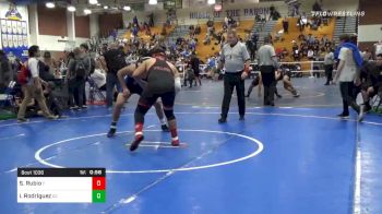 220 lbs Consolation - Sebastian Rubio, Tustin vs Isaiah Rodriguez, Cathedral City