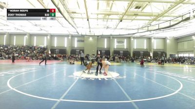 114 lbs Consolation - Norah Reeps, Haddam-Killingworth vs Zoey Thomas, Bloomfield/Weaver