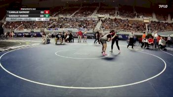235-D1 Quarterfinal - Daesiah Varner, Cienega vs Camille Gatrost, Centennial High School