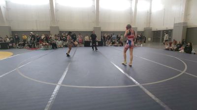 110 lbs 5th Place Match - Avery LeBlanc, Powell Wrestling Club vs Vianna Gonzalez, Gold Rush Wrestling