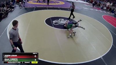 Quarterfinal - Jaxon Logan, Blair vs Isaac Christo, Omaha Skutt Catholic