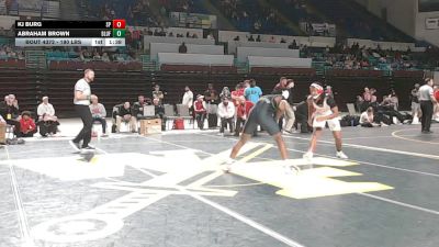 190 lbs Final - Kj Burg, South Pointe vs Abraham Brown, Bluffton