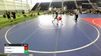 95 lbs Consi Of 4 - Ryan Dugan, Durango WC vs Robert Ortega, Atc