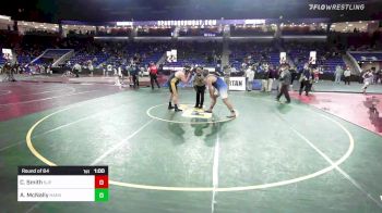 285 lbs Round Of 64 - Charlie Smith, Saint John's Prep vs Aidan McNally, Hanover