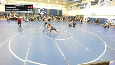 165 lbs Champ. Round 1 - Kanoa Purdy, Graplr Academy vs Teagan McHenry, Upland High School