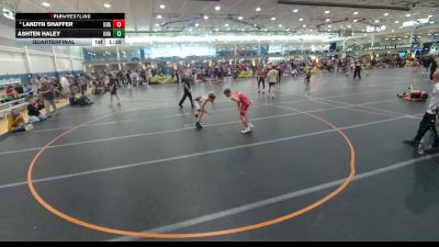 138 lbs Quarterfinal - Ashten Haley, Unattached vs Landyn Shaffer, Unattached