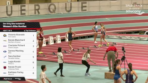 Women's 60m Hurdles, Prelims 7