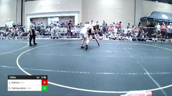 132 lbs Round Of 128 - Jake Hanna, Great Oak HS vs Elyjah Campuzano, Yuma Grit