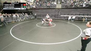 3A 155 lbs Cons. Round 2 - Danika Nielsen, Delta vs Kylee Dozhier, Carbon