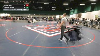 106 lbs Round Of 128 - Elijah Foltz, PA vs Carson Raper, NC