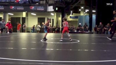 49 lbs Cons. Sub-semis - Connor Check, Lake Zurich Cubs Wrestling Club vs Leland Reeves, Steel Valley Renegades
