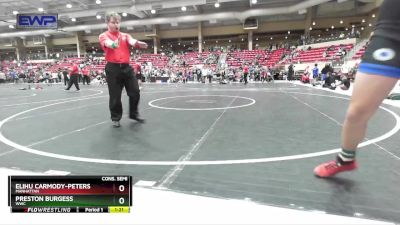 175 lbs Cons. Semi - Elihu Carmody-Peters, Manhattan vs Preston Burgess, WWC