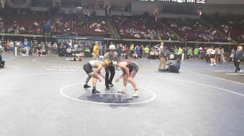 D 1 150 lbs Cons. Round 4 - Jackson Ellis, Central - B.R. vs Thomas Abington, St. Amant