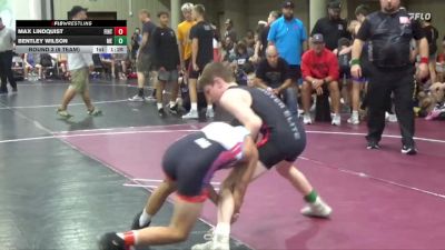 95 lbs Round 3 (6 Team) - Bentley Wilson, Moyer Elite vs MAX LINDQUIST, Fight Club