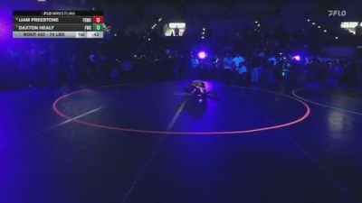 74 lbs Cons. Sub-semis - Daxton Healy, Fremont Wrestling Club vs Liam Freestone, Fighting Squirrel Wrestling Club